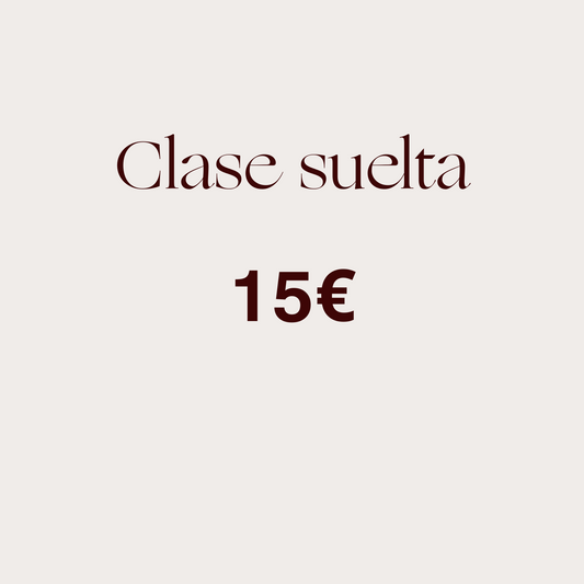 Clase suelta