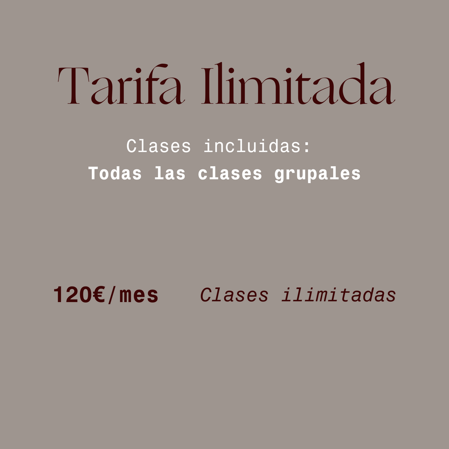 Tarifa Ilimitada